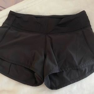 Lululemon speed-up shorts